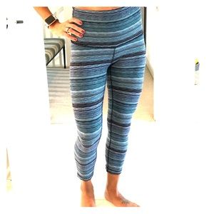 Lululemon Athletica Wunder Under High Rise Crop